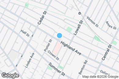 Map image of the property - 237 Highland Ave