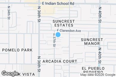 Map image of the property - 3635 N 37th St