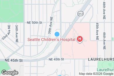 Map image of the property - 4705 40th Ave NE