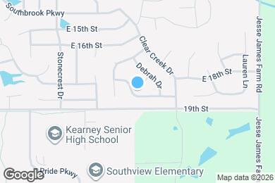 Map image of the property - 912 E Madelyn Dr