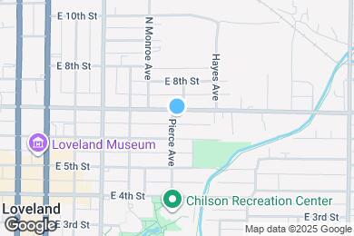 Map image of the property - 804 E 7th St