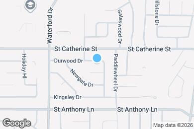 Map image of the property - 3150 Durwood Dr