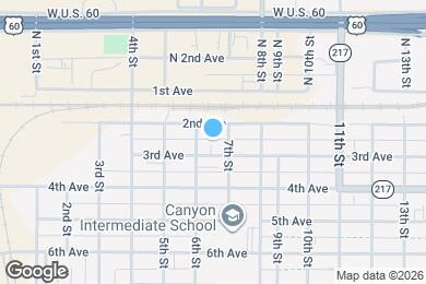 Map image of the property - 605 3rd Ave