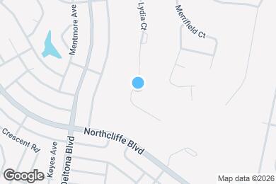 Map image of the property - 5100 Lydia Ct