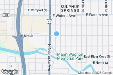 Map image of the property - 8115 N 9th St