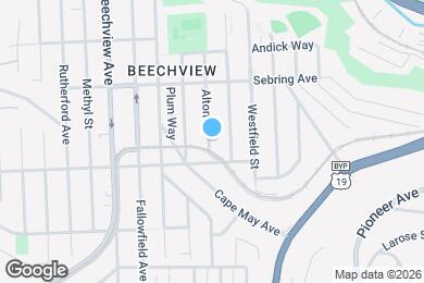 Map image of the property - 1521 Alton St