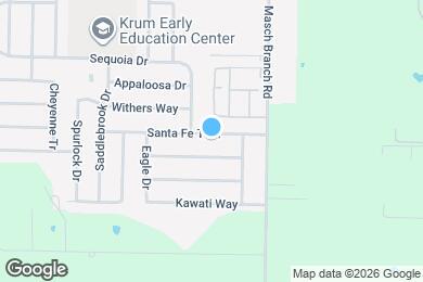 Map image of the property - 1706 Santa Fe Trl