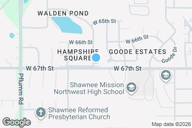 Map image of the property - 12836 W 67th St