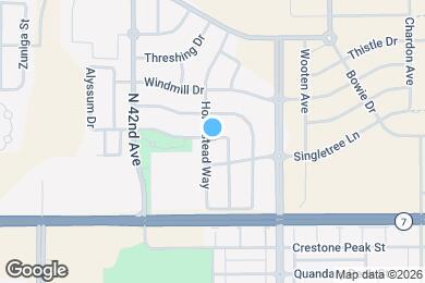 Map image of the property - 92 Homestead Way