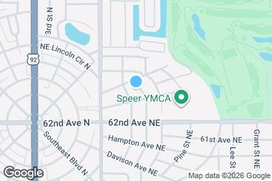 Map image of the property - 6320 Cedar St NE