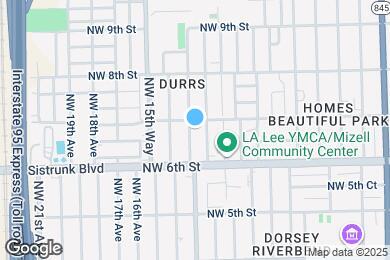 Map image of the property - 638 NW 15th Ave