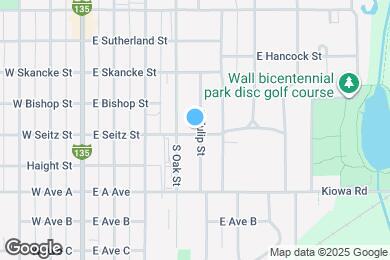 Map image of the property - 452 S Tulip St