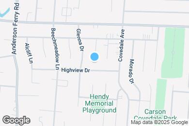 Map image of the property - 1101 Maureen Ln