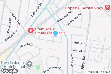 Map image of the property - 2102 Elmwood Dr