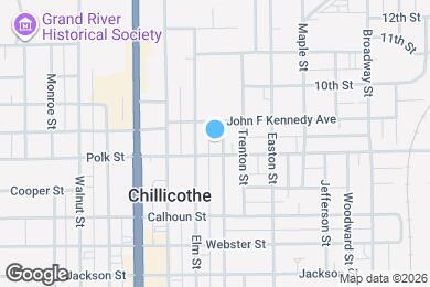 Map image of the property - 1008 Vine St