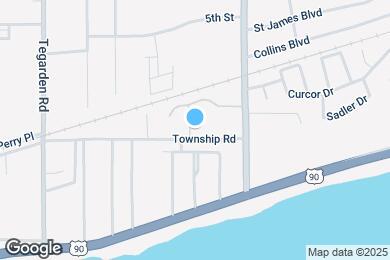 Map image of the property - 1110 Century Oaks Dr
