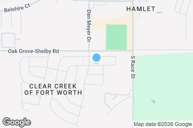 Map image of the property - 1513 Woodwinds Dr