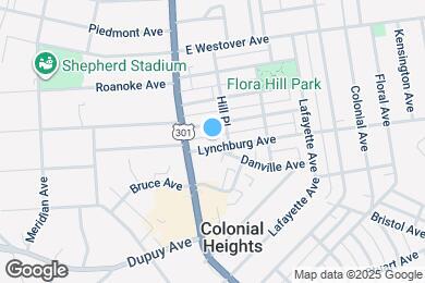 Map image of the property - 120 Lynchburg Ave