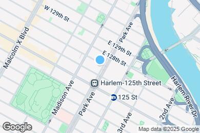 Map image of the property - 1856 Park Avenue