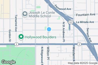 Map image of the property - 1170 N Wilton Pl