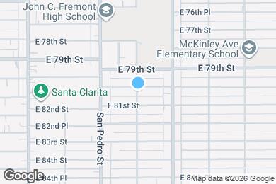 Map image of the property - 8006 Towne Ave