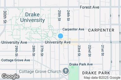 Map image of the property - 1203 25th St