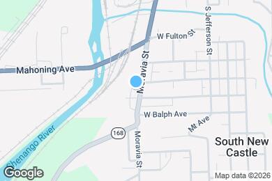 Map image of the property - 1708 Moravia St