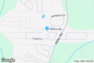 Map image of the property - 2494 Miller Oaks Cir