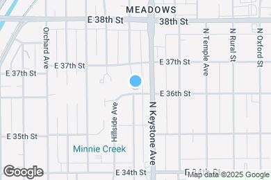 Map image of the property - 2320 E 36th St