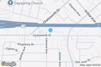 Map image of the property - 14947 Chatsworth St