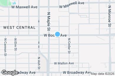 Map image of the property - 1111 N Walnut St