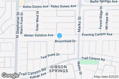 Map image of the property - 1102 Broomfield Dr
