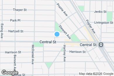 Map image of the property - 2611 Walnut Ave