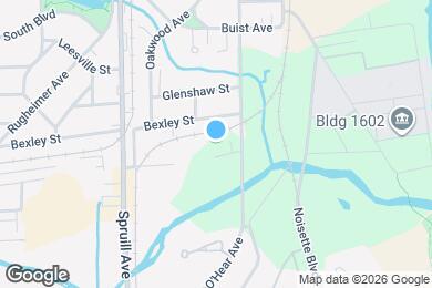 Map image of the property - 4275 O'Hear Ave