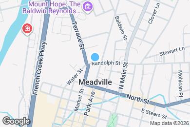 Map image of the property - 266 Randolph St