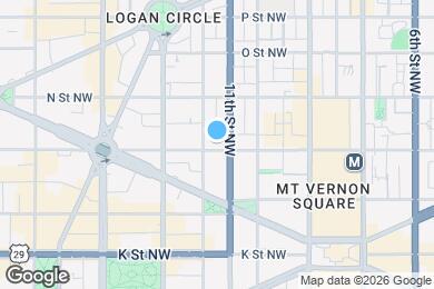 Map image of the property - Room in Shared 5 bed/2 bath home in Logan Circle