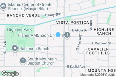 Map image of the property - 8402 S 15th Way