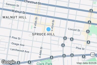 Map image of the property - The Ivy - University City