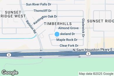 Map image of the property - 10903 Maple Rock Dr