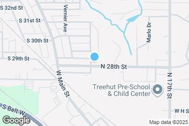 Map image of the property - 205 N 28th St