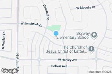 Map image of the property - 2752 W Sorbonne Dr