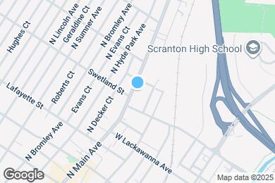 Map image of the property - 518 N Main Ave