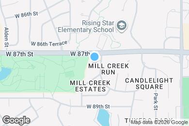 Map image of the property - 14118 W 87th Ter