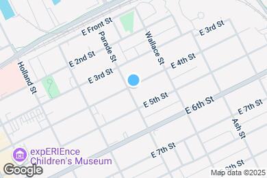 Map image of the property - 401 Parade St