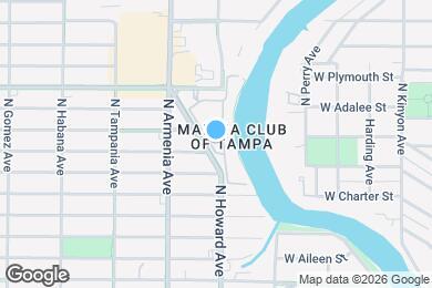 Map image of the property - 2424 W Tampa Bay Blvd