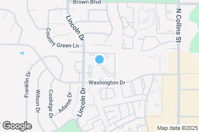 Map image of the property - The Washington Apartment Homes