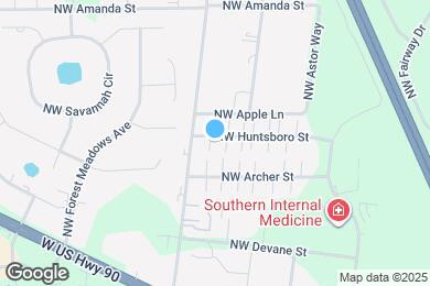 Map image of the property - 3858 NW Huntsboro St