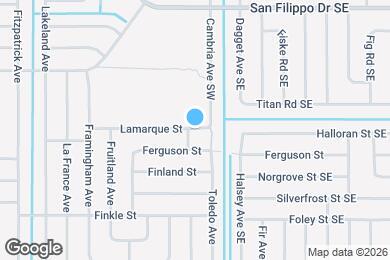 Map image of the property - 124 Lamarque St