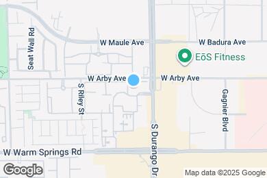 Map image of the property - 7107 S Durango Dr