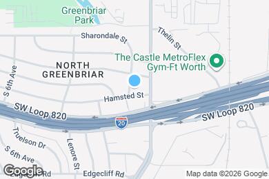 Map image of the property - Amberwood Apartments